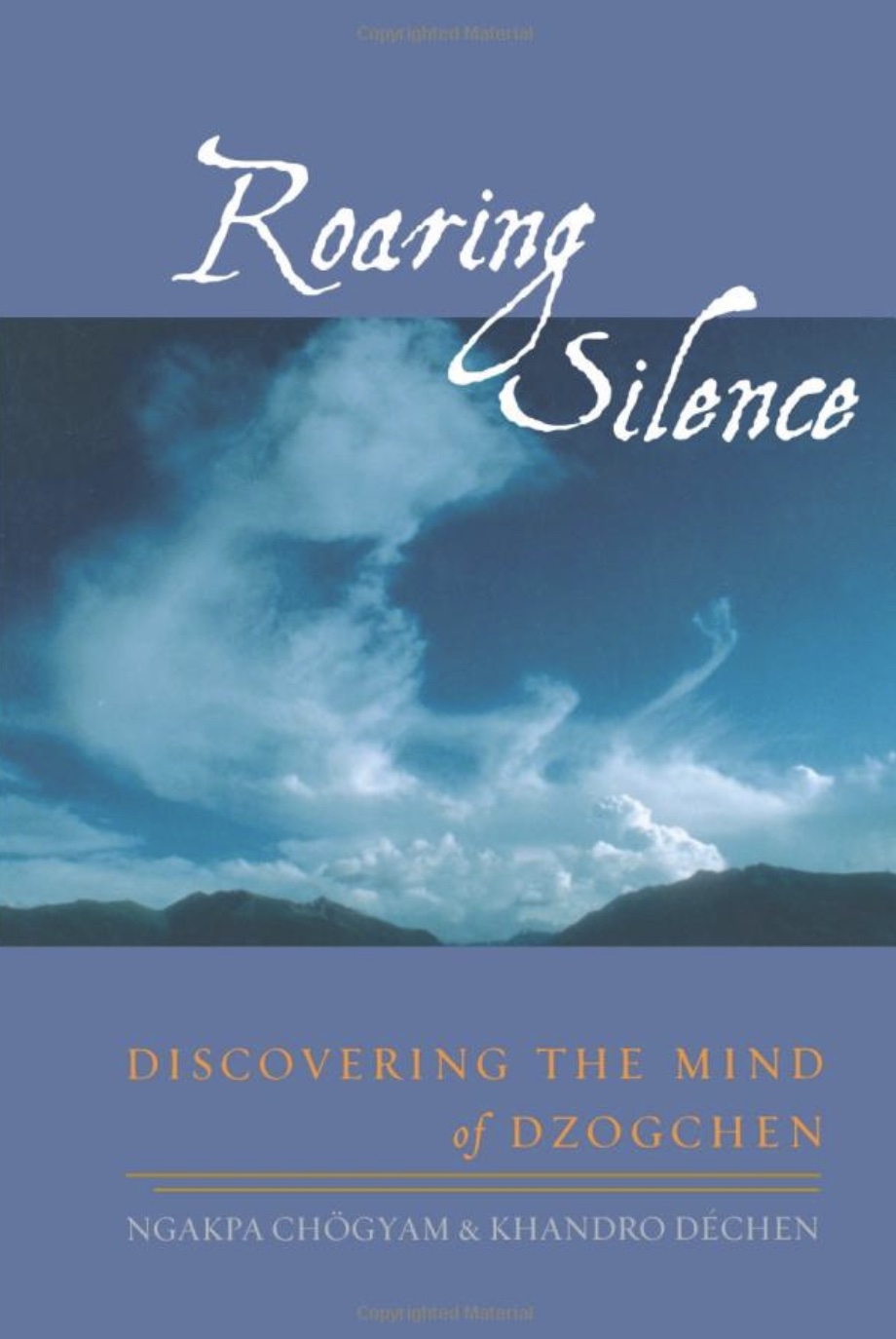 Front cover Roaring Silence