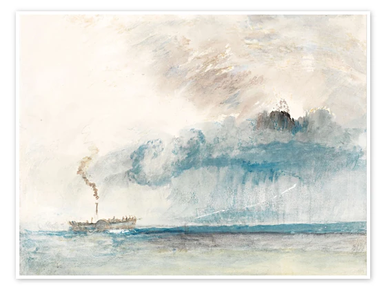 Turner Steamboat in a Storm