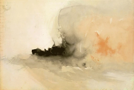 Turner Ship on Fire