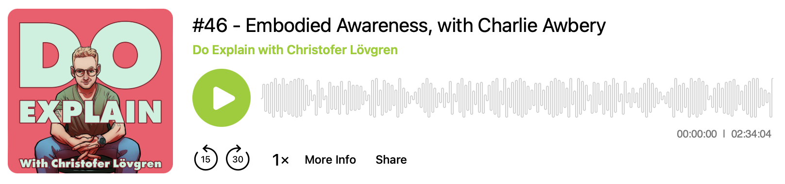 Embodied Awareness Podcast Cover