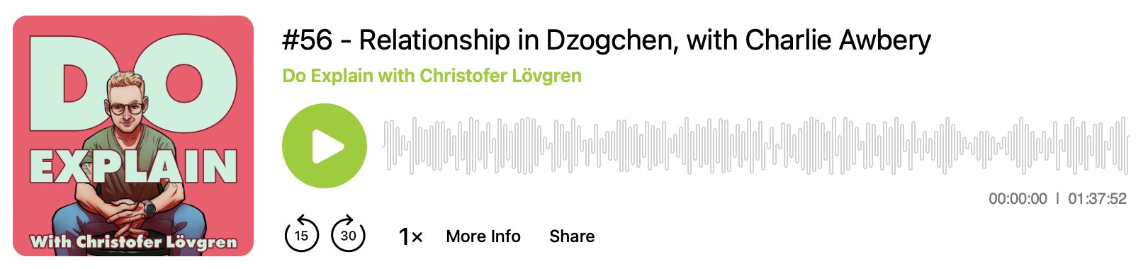 Relationship in Dzogchen Podcast Cover