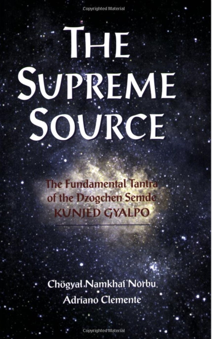 Front cover The Supreme Source